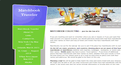 Desktop Screenshot of matchbooktraveler.com